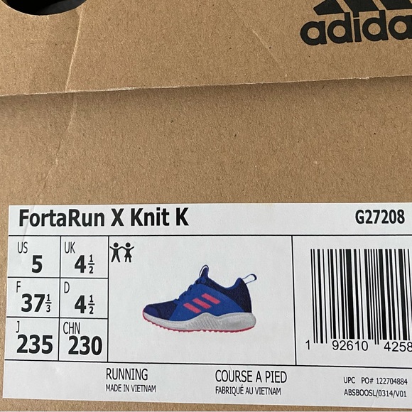 Adidas kids athletic shoes - Picture 7 of 8